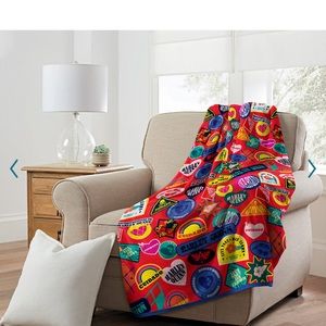 DC Comic’s Suicide Squad Live Fast Super Plush Throw